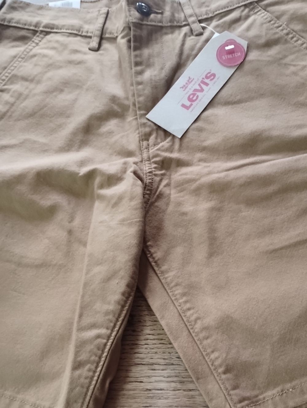 Levi's Men's Tan Stretch Jeans
